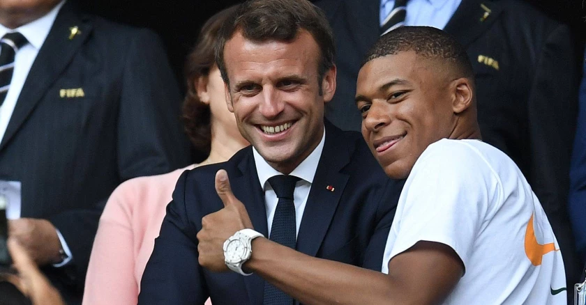 Macron espère que Mbappé participera aux Jeux Olympiques à Paris